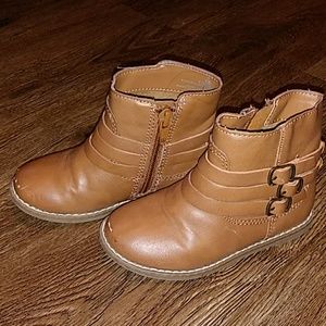 Old Navy Leather Ankle Boots